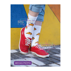 Medias Caña Alta Pizza - comprar online