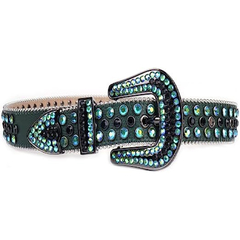 Cinto Cinturon Cowboy Bb Belt Hebilla Strass Trap Modelo 31 - comprar online