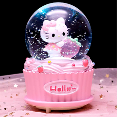 Bola Esfera de Nieve Musical Hello Kitty Sanrio - 12 Cms - comprar online