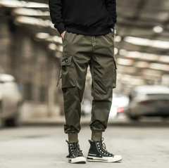 Pantalon Cargo Techwear Green Warcore K02 - comprar online