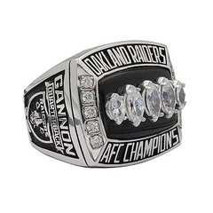 Anillo Campeonato Superbowl Ring XXXVII Raiders 2002