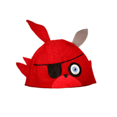 Gorro Paño Foxy Fnaf