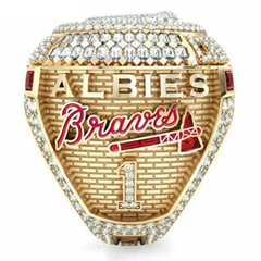 Anillo Campeonato World Series Braves 2021 con Tapa - comprar online