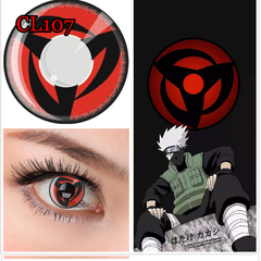 Lentes de contacto fantasía cosplay anime Naruto Sharingan Kakashi CL107 en internet