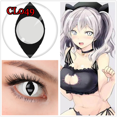 Lentes de contacto fantasía Anime Cosplay Ojo de Gato Blanco CL149 - comprar online