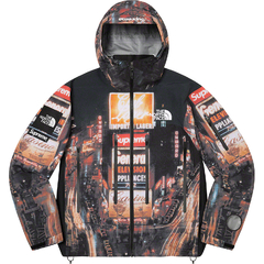Campera Rompeviento Supreme/The North Face Shell Jacket Times Square - usd700