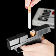 Encendedor de bolsillo Cigarrera Pistola Glock - comprar online