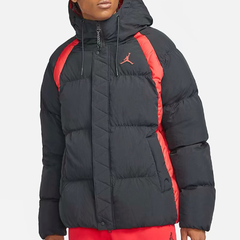 Campera Puffer Jordan Essentials Black and Red - usd450