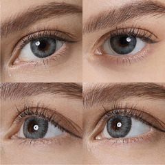 Lentes de contacto Efecto Real Azul y negro CL332
