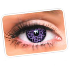 Lentes de contacto Anime Cosplay Violeta Animal Print CL309