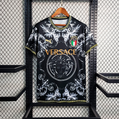 Camiseta Casaca Versace Italia Negra BlokeCore