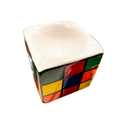 Cenicero Cubo Magico Importado Con compartimiento - comprar online