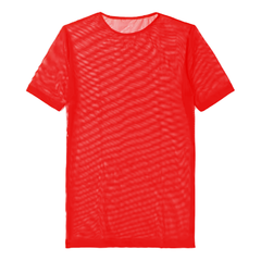 Remera Remeron Microtul Rojo Infrared