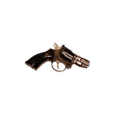 Hebilla Encendedor 38mm Pistola Cuero Vintage - comprar online