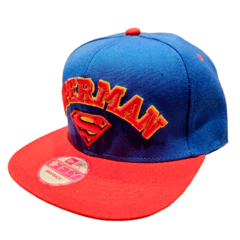 Gorra SnapBack Plana Superman Comics Azul - comprar online