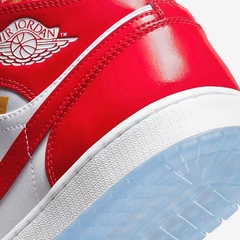 Jordan 1 Mid Chile Red- White Pollen 9.5us / 10us - 330usd en internet