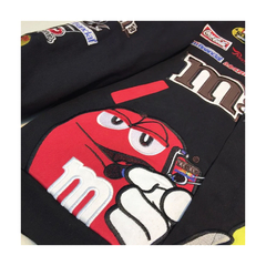 Campera Nascar Racing M&M Retro Black Modelo 2 - 300 usd - KITCH TECH