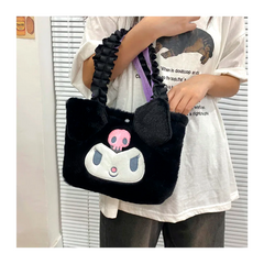 Bolso De Mano Volados Kuromi Peluche - KITCH TECH