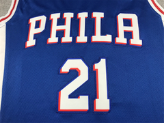 Musculosa Casaca NBA Philadelphia 76ers 21 Embiid en internet