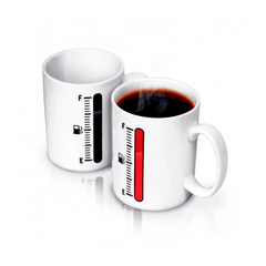 Taza Termosensible Tanque Lleno Auto Naftero