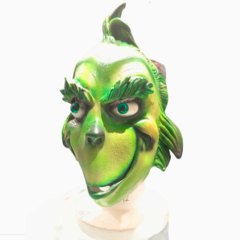 Mascara el grinch navidad verde Latex