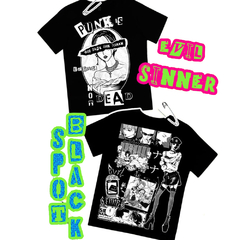 Remera Evil Sinner "Black Spot / Nana"