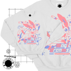 Buzo Crewneck Sylveon Y2k Cute Pastel