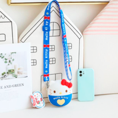 Cartera de Silicona Hello Kitty Rojo y Azul Sanrio - comprar online
