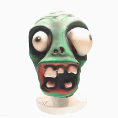 Mascara zombie plantas vs zombies Latex - comprar online