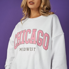 Buzo Chicago White Midwest en internet