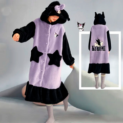 Pijama Kuromi Sanrio Kigurumi Tipo bata en internet