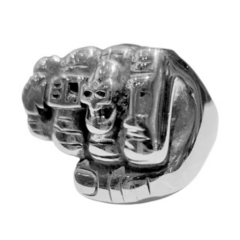 Anillo Acero Mano puño con anillos - 12 - comprar online