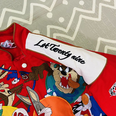 Campera Varsity Universitaria Looney Tunes Roja - tienda online