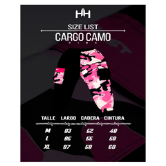 Cargo Camo - Pink - KITCH TECH