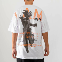 Remera TC Dragon Ball Goku Blanca