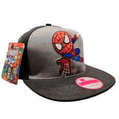 Gorra SnapBack Plana Tokidoki Spiderman Araña Gris - comprar online