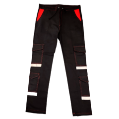 Pantalon CyberPunk Reflex Neo Red