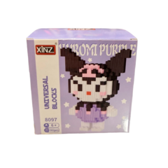 Juego Mini Bloques Armar Personajes - Kuromi Sanrio