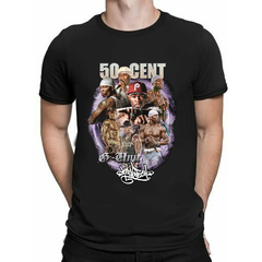 Remera 50 Cent Collage By KITCH TECH