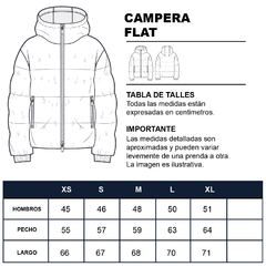 Campera puffer violeta - tienda online