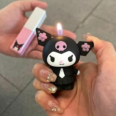 Encendedor Colgante Figura Kuromi Negro - KITCH TECH