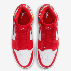 Jordan 1 Mid Chile Red- White Pollen 9.5us / 10us - 330usd - tienda online