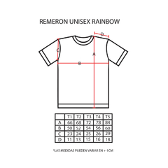 Remeron Unisex Arcoiris II - tienda online