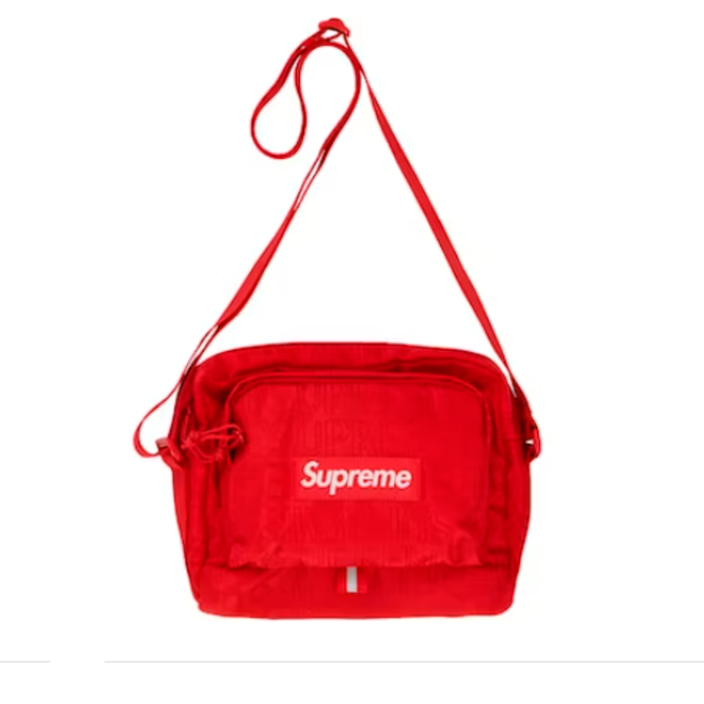 Bolso/Morral Supreme Shoulder Bag SS19 (AAA) - Rojo