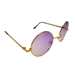 Anteojos Gafas de Sol Lennon circular redondo - Dorado y Violeta - comprar online