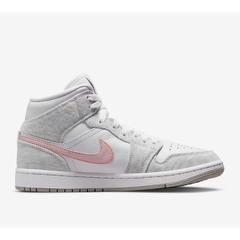 Jordan 1 Mid Lt Iron- atmosphere white 10us - 330usd en internet