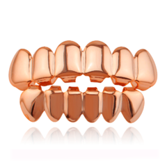 Parrilla Dientes Grillz Clasicos Oro Rosa OGS - comprar online