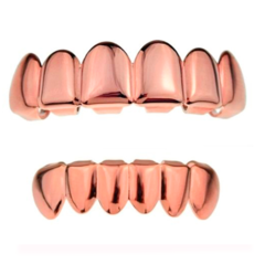 Parrilla Dientes Grillz Clasicos Oro Rosa OGS en internet