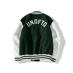 Campera BAPE X UNDEFEATED Varsity Jacket Green (AAA) - 300 USD - comprar online