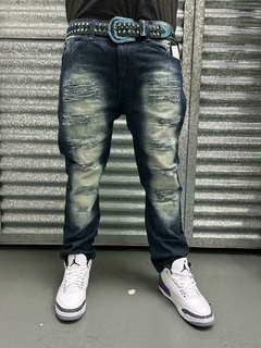 Pantalon Jean dominican chupin importado ripped SouthPole - KITCH TECH